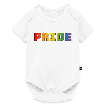 rainbow pride LGBT lgbtqi queer - Baby Premium short-sleeve bodysuit - white - Front
