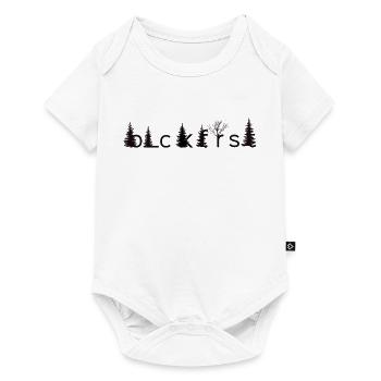 blckfrst black - Baby Premium Kurzarmbody - Weiß - Vorne