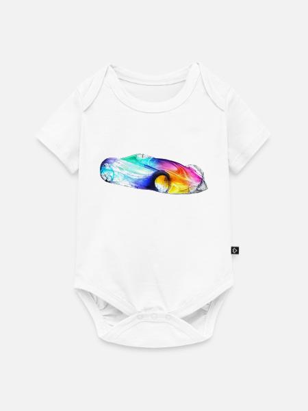 Sportauto - Baby Premium Kurzarmbody - Weiß