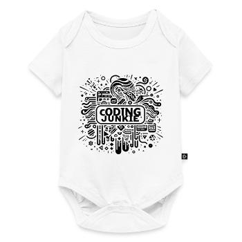 Coding Junkie 17 - Baby Premium Kurzarmbody - Weiß - Vorne