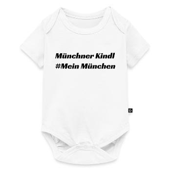 Munich - Baby Premium Kurzarmbody - Weiß - Vorne