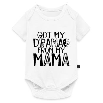 Got My Drama From My Mama 3 - Baby Premium short-sleeve bodysuit - white - Front