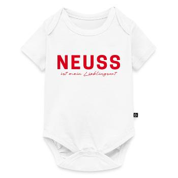 T-shirt Neuss – Parfait pour les fans - Body à manches courtes Premium Bébé - blanc - Devant
