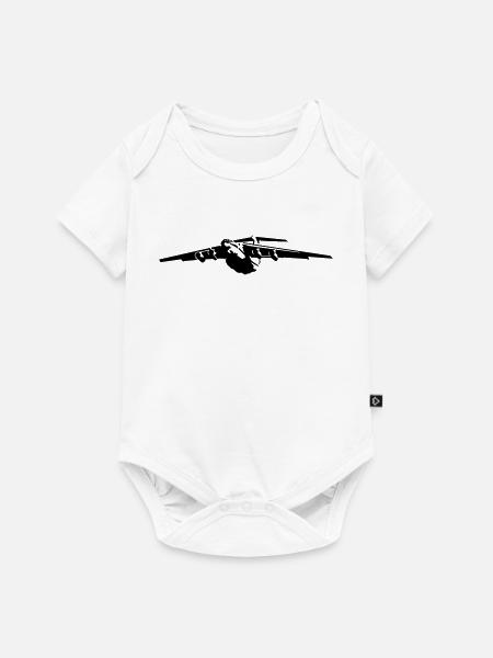 IL-76 - Baby Premium Kurzarmbody - Weiß
