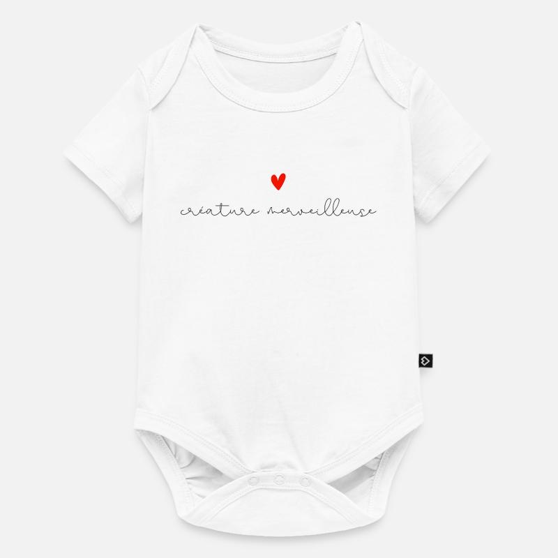 Créature merveilleuse - Body à manches courtes Premium Bébé - blanc