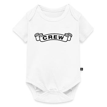 Crew Banderole - Baby Premium short-sleeve bodysuit - white - Front