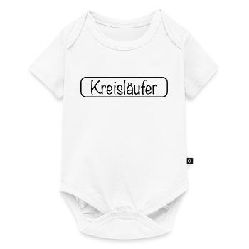 Kreisläufer Schriftzug (Schwarz) - Baby Premium Kurzarmbody - Weiß - Vorne