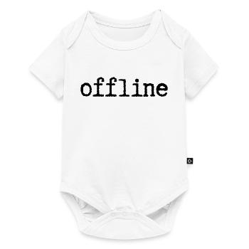 Offline - Baby Premium short-sleeve bodysuit - white - Front