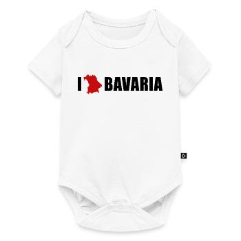 J’adore Bavaria Bayern Liebe - Body à manches courtes Premium Bébé - blanc - Devant