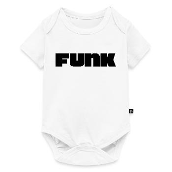 Funk bold logo - Baby Premium short-sleeve bodysuit - white - Front