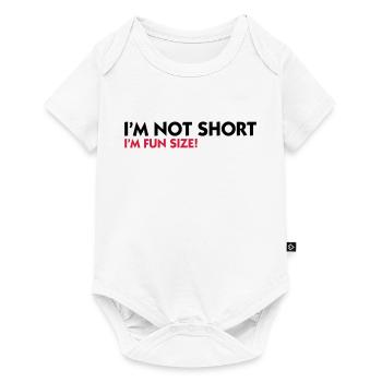 I m not small. I'm Fun Size! - Baby Premium short-sleeve bodysuit - white - Front