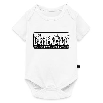 human religions - Baby Premium short-sleeve bodysuit - white - Front