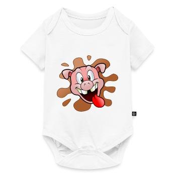 Porc - Body à manches courtes Premium Bébé - blanc - Devant