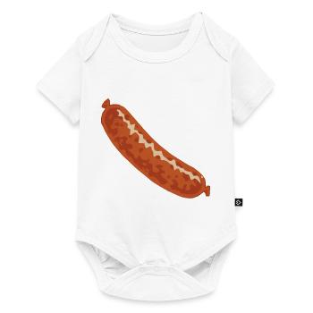 sausage - Baby Premium short-sleeve bodysuit - white - Front