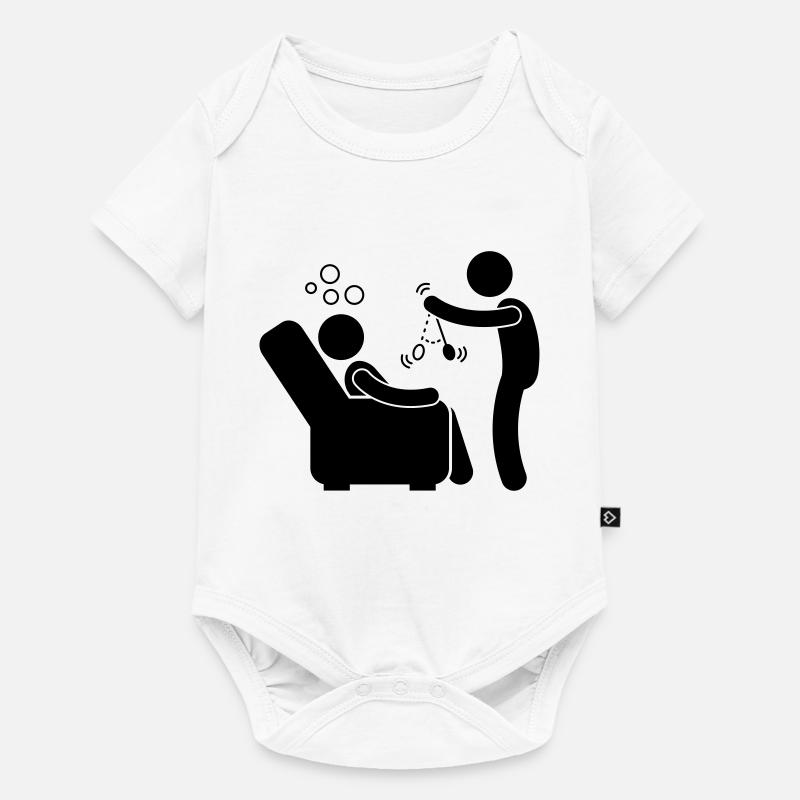 L'hypnose - Hypnotic - Body à manches courtes Premium Bébé - blanc