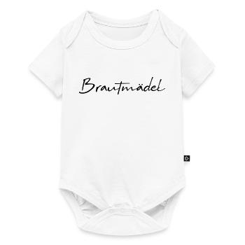 Brautmädel Junggesellinnenabschied - Baby Premium Kurzarmbody - Weiß - Vorne