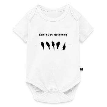 Dare to be different birds - Body à manches courtes Premium Bébé - blanc - Devant