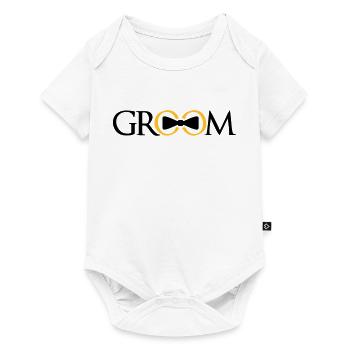 groom rings team bachelor party bachelor par - Baby Premium short-sleeve bodysuit - white - Front