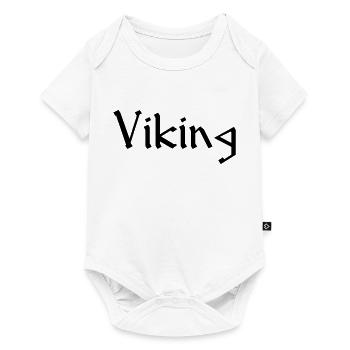 Viking - Baby Premium Kurzarmbody - Weiß - Vorne