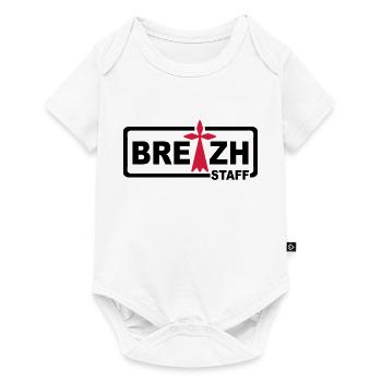 Breizh staff 2 - Body à manches courtes Premium Bébé - blanc - Devant