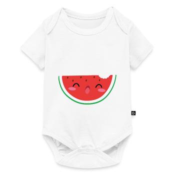 Cute Water Melon Sweet Watermelon - Baby Premium short-sleeve bodysuit - white - Front
