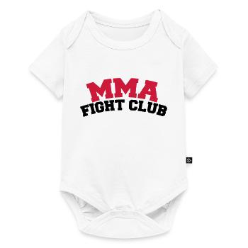 mma_fight_club_2 - Baby Premium short-sleeve bodysuit - white - Front