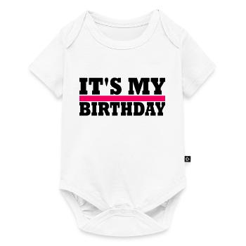 birthday - Baby Premium short-sleeve bodysuit - white - Front