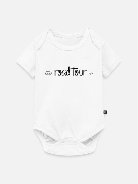 Road Tour - Baby Premium Kurzarmbody - Weiß