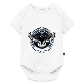 Celtic falcon - Baby Premium short-sleeve bodysuit - white - Front