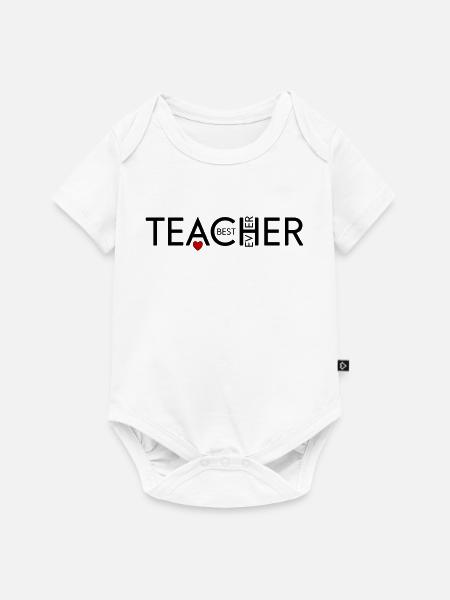 Lehrer - Baby Premium Kurzarmbody - Weiß