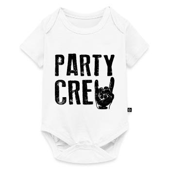 PARTY CREW Music Festival Celebrations - Baby Premium short-sleeve bodysuit - white - Front
