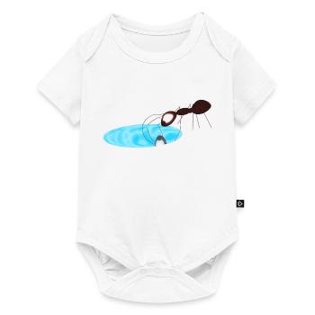 Fourmi - Body à manches courtes Premium Bébé - blanc - Devant