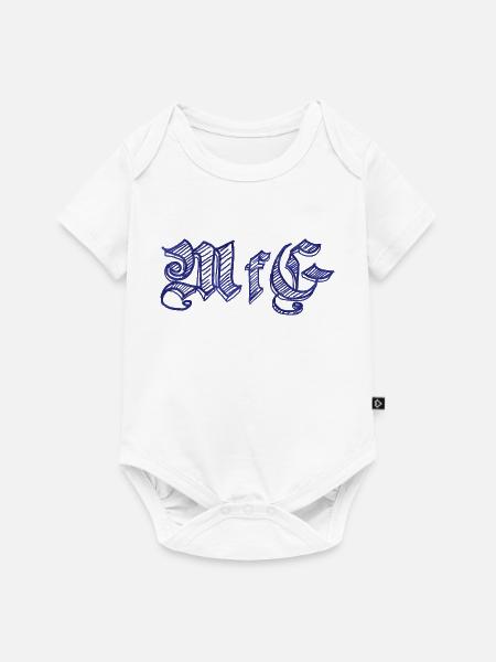 Mit freundlichen Grüßen - Baby Premium Kurzarmbody - Weiß