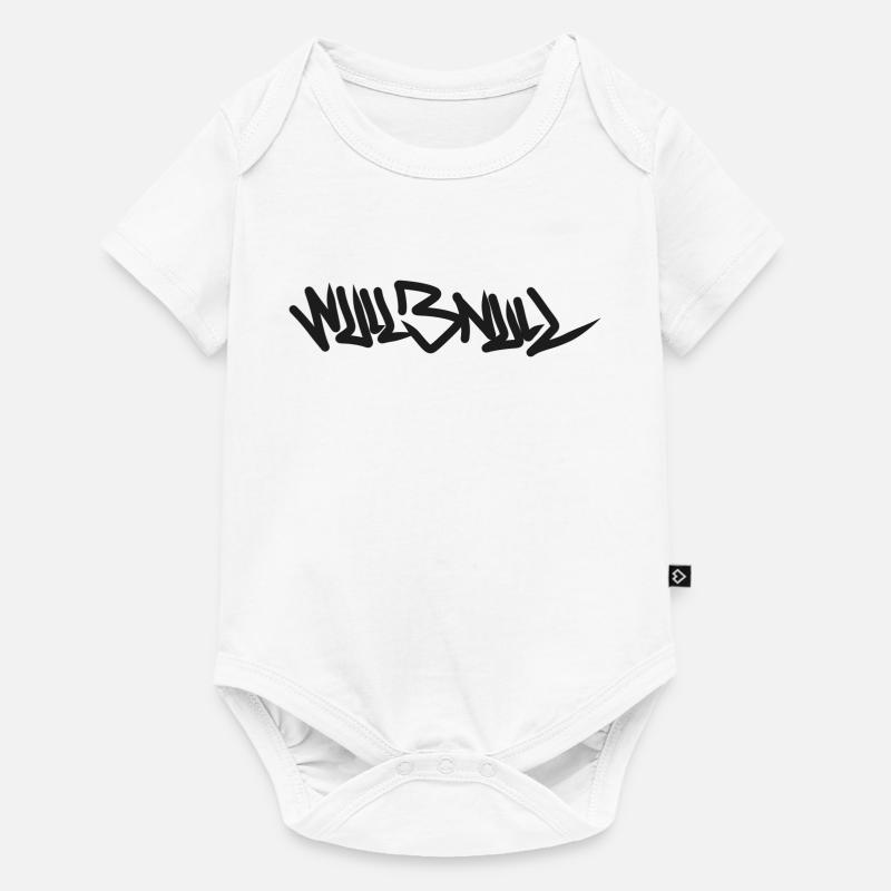 030 Berlin - Graffiti Handstyle - Baby Premium Kurzarmbody - Weiß