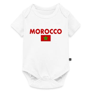 Morocco - Baby Premium short-sleeve bodysuit - white - Front