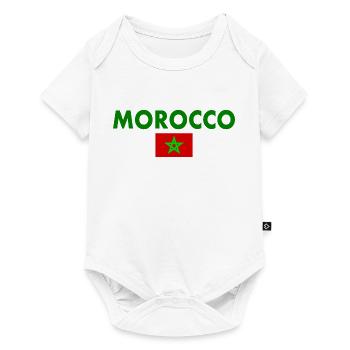 Maroc - Body à manches courtes Premium Bébé - blanc - Devant