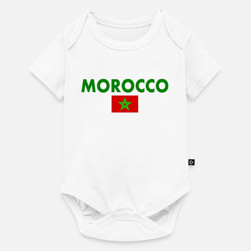 Morocco - Baby Premium short-sleeve bodysuit - white