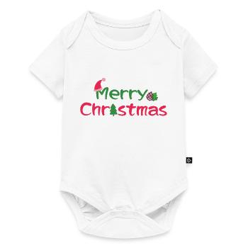 merry Christmas 6 - Baby Premium Kurzarmbody - Weiß - Vorne