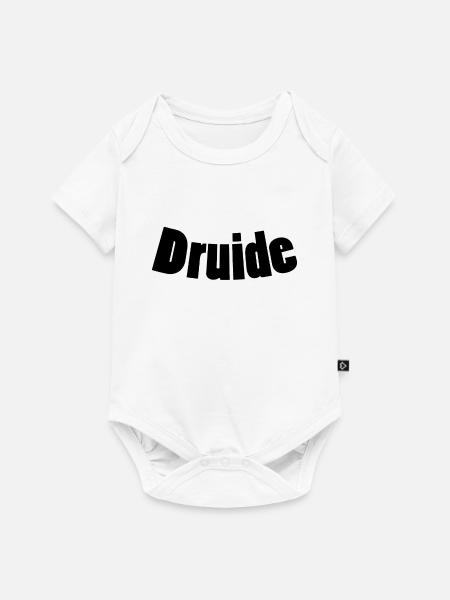 Druide - Baby Premium Kurzarmbody - Weiß