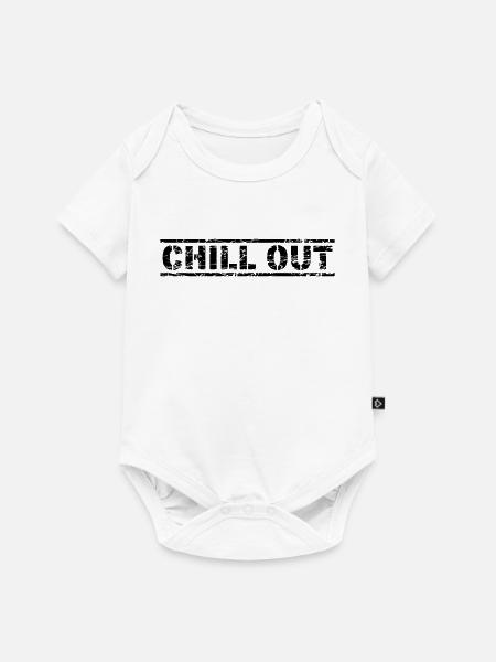 Chill Out - Baby Premium Kurzarmbody - Weiß
