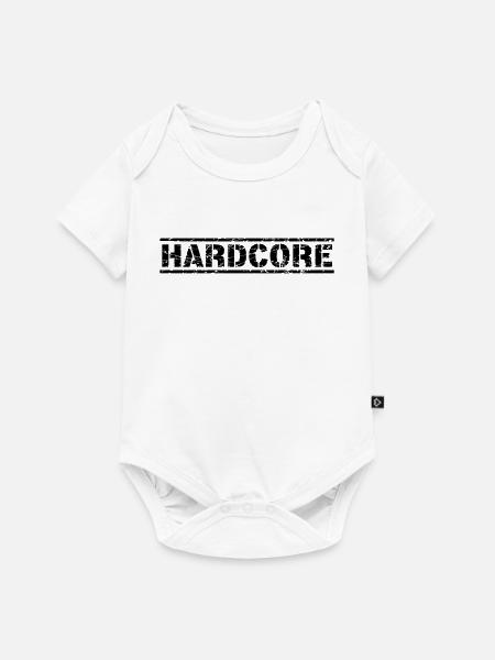 Hardcore - Baby Premium Kurzarmbody - Weiß