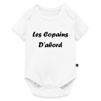 les copains d'abord - Body à manches courtes Premium Bébé - blanc - Devant