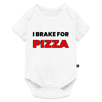 Pizza - Baby Premium short-sleeve bodysuit - white - Front