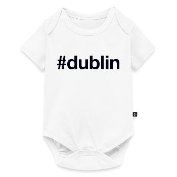 DUBLIN, Irlande, Irlande - Body à manches courtes Premium Bébé - blanc - Devant
