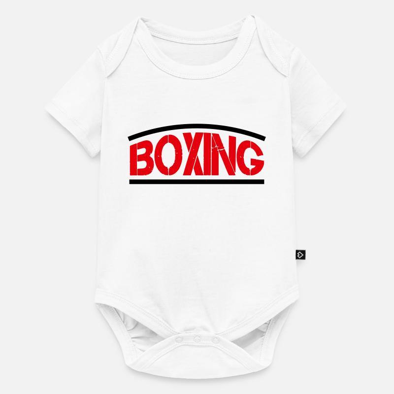 Boîtes de boxe - Body à manches courtes Premium Bébé - blanc
