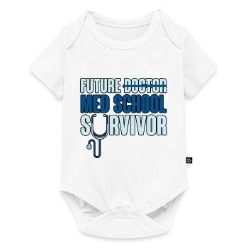 Future Med School Survivor 2 - Baby Premium short-sleeve bodysuit - white - Front