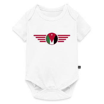 J’aime Jordan, T-shirt Style Design - Body à manches courtes Premium Bébé - blanc - Devant