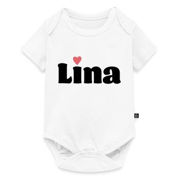Lina Gift - Baby Premium short-sleeve bodysuit - white - Front