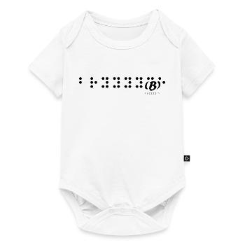 Motif Nature Éclat de Couleurs - Body à manches courtes Premium Bébé - blanc - Devant