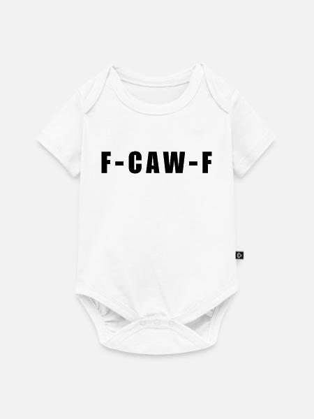 f-caw-f - Baby Premium Kurzarmbody - Weiß